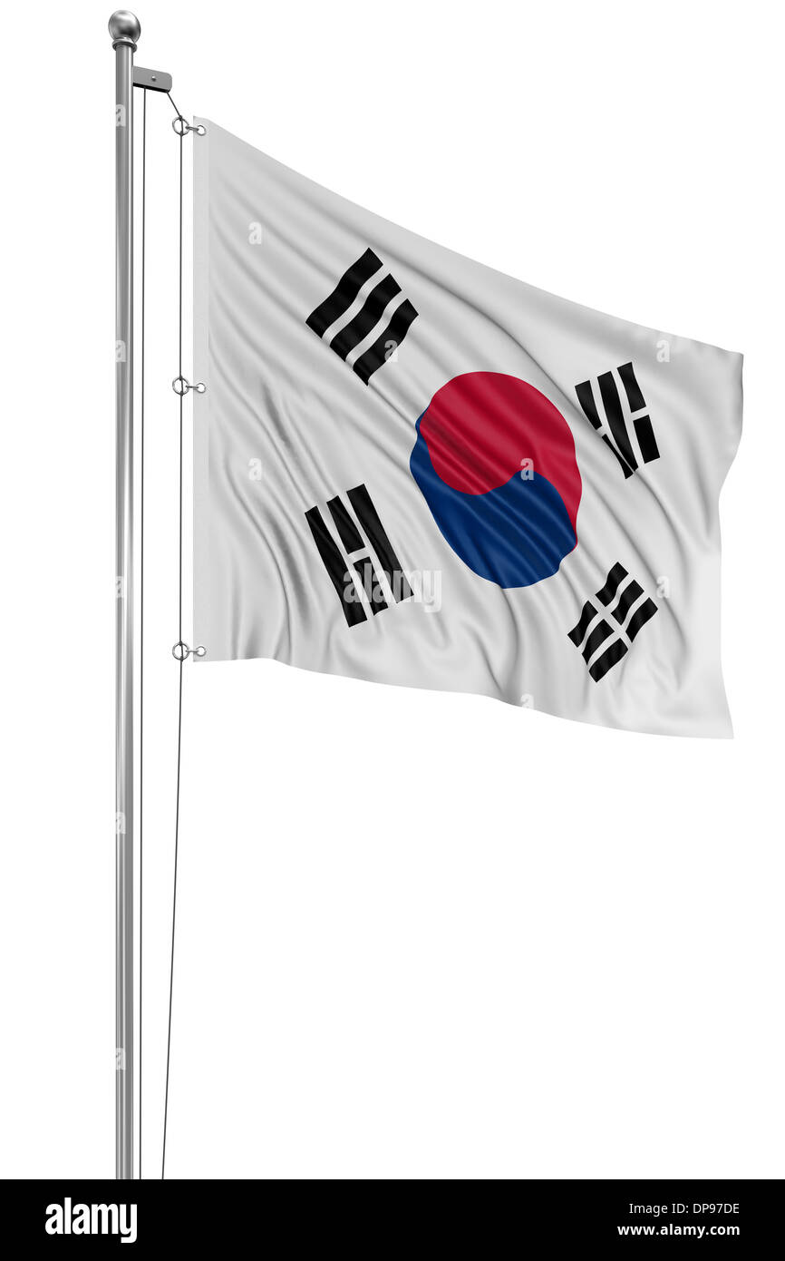 Detail South Korea Flag Hd Nomer 36