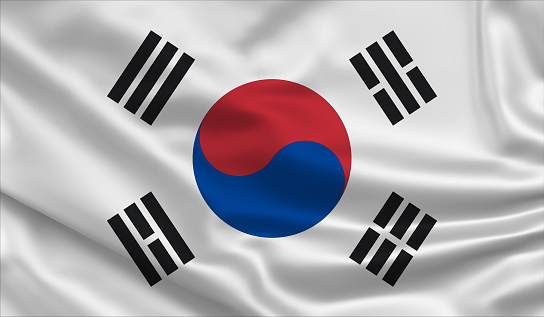 Detail South Korea Flag Hd Nomer 7