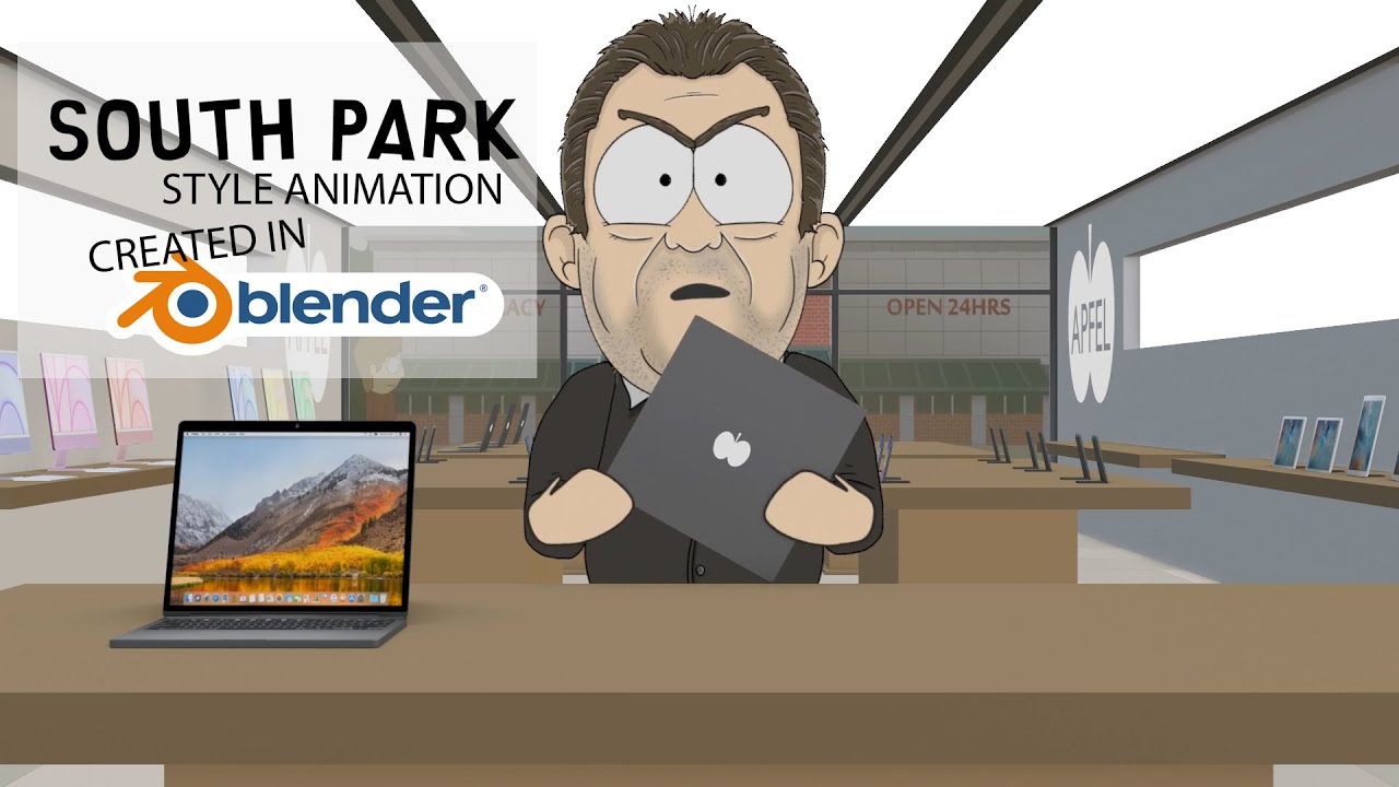 Detail South Park Animation Style Nomer 21