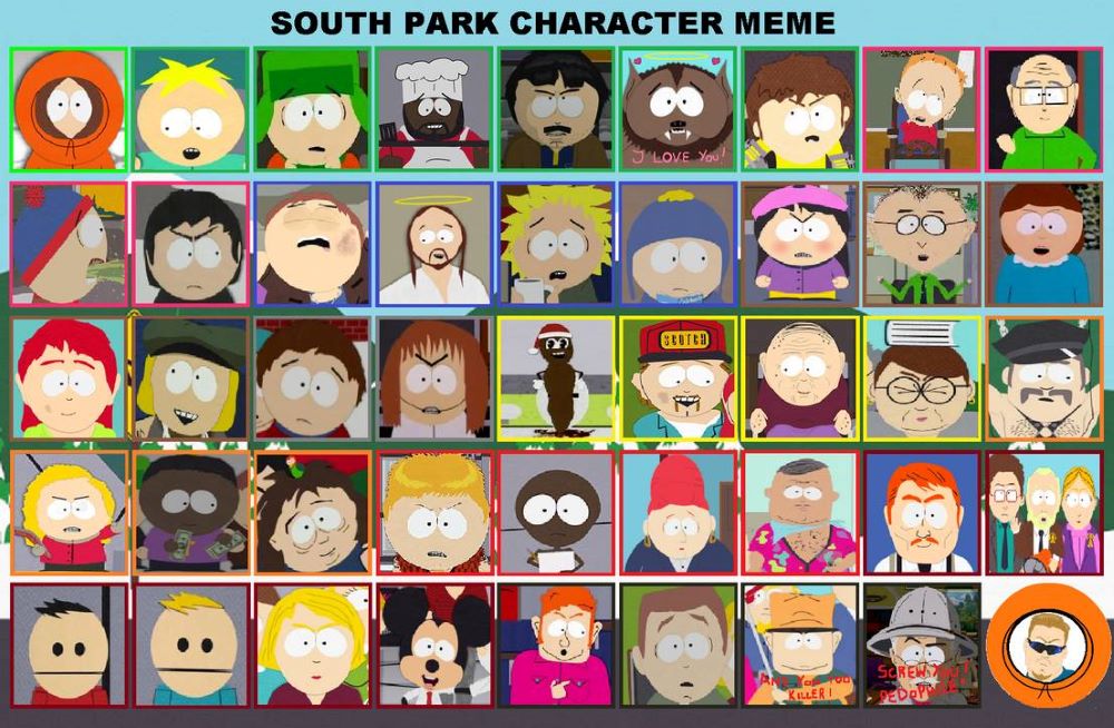 Detail South Park Names And Pictures Nomer 8