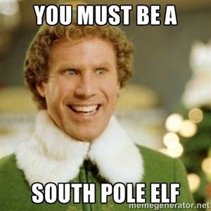 South Pole Elf Meme - KibrisPDR