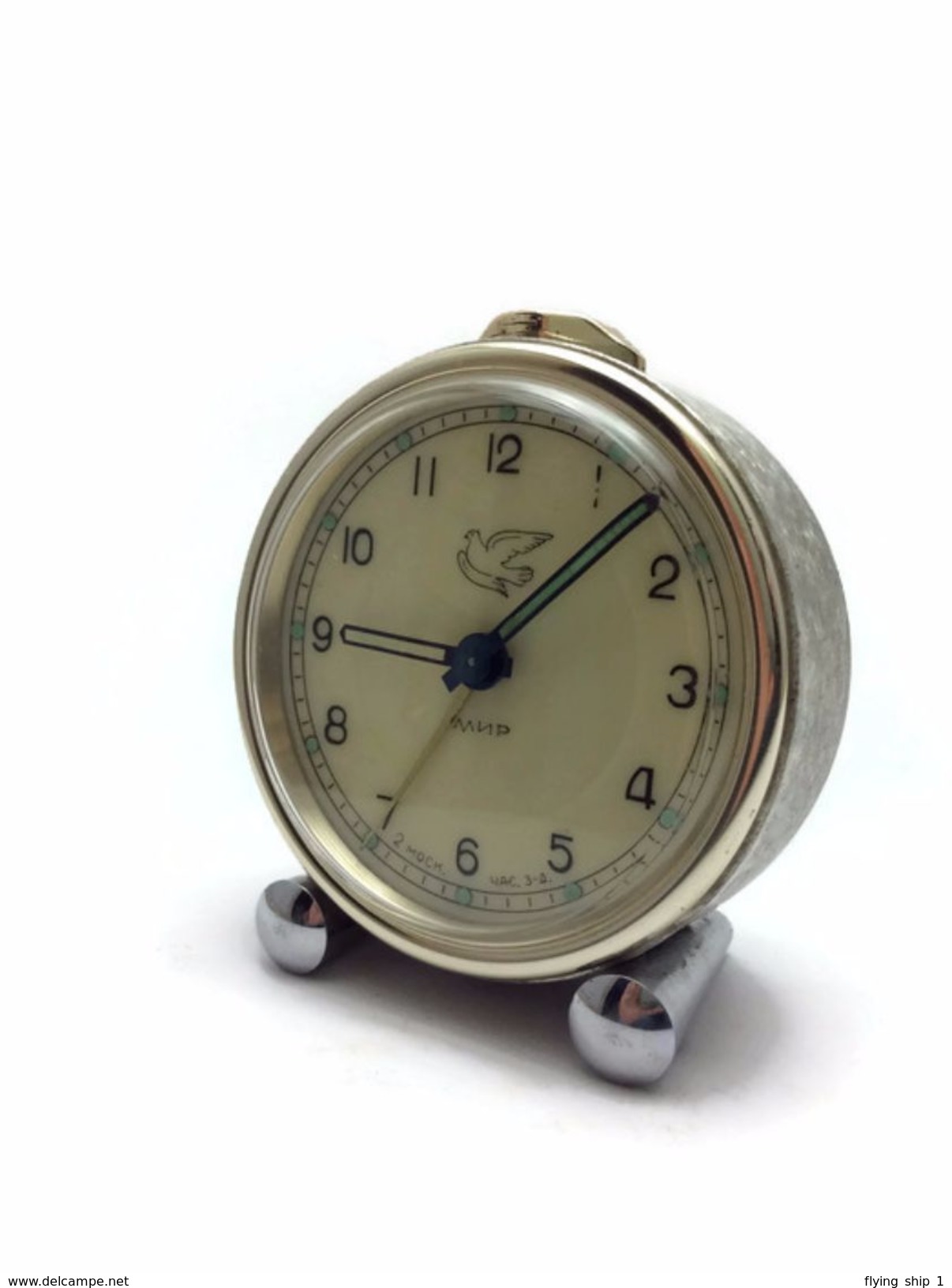 Detail Soviet Alarm Clock Nomer 11