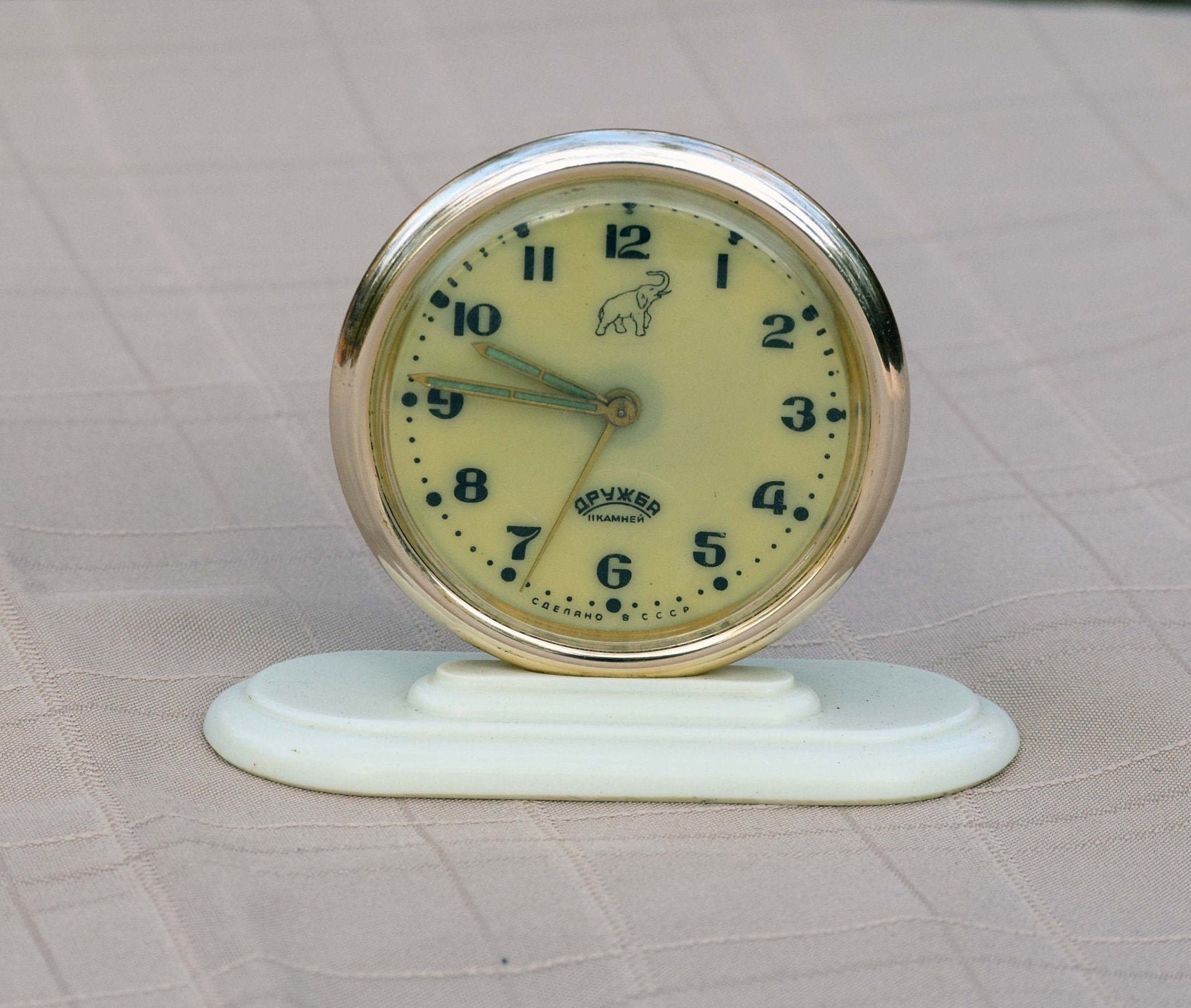 Detail Soviet Alarm Clock Nomer 21