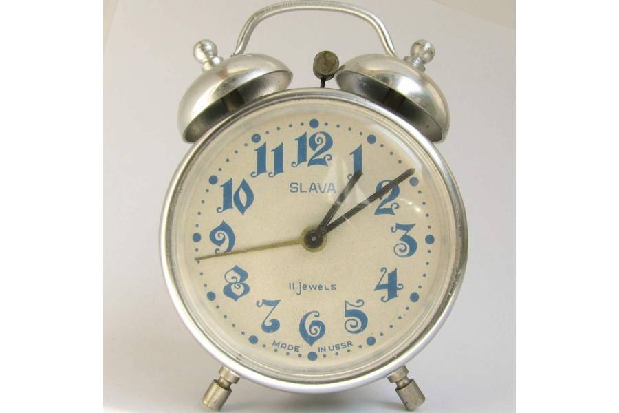 Detail Soviet Alarm Clock Nomer 27