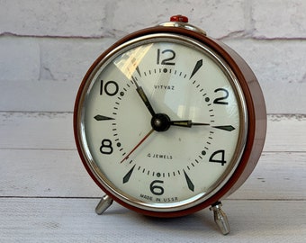 Detail Soviet Alarm Clock Nomer 37