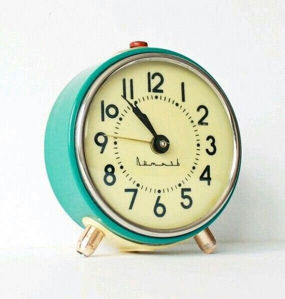 Detail Soviet Alarm Clock Nomer 40