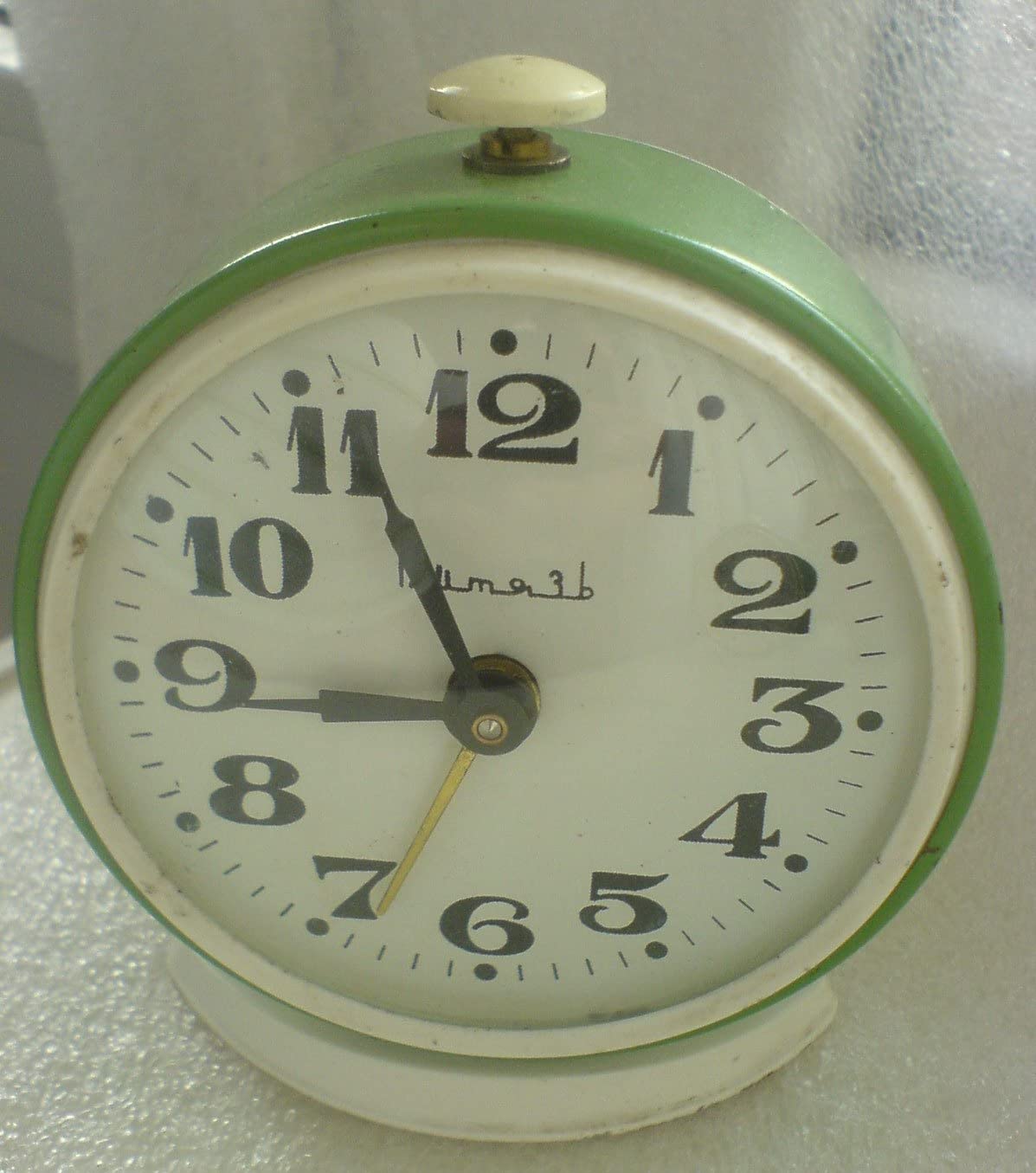 Detail Soviet Alarm Clock Nomer 48