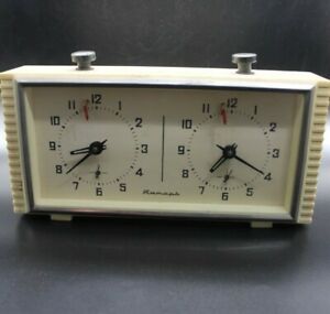 Detail Soviet Chess Clock Nomer 10