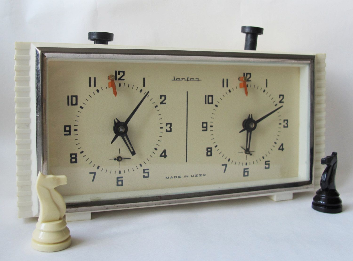 Detail Soviet Chess Clock Nomer 11