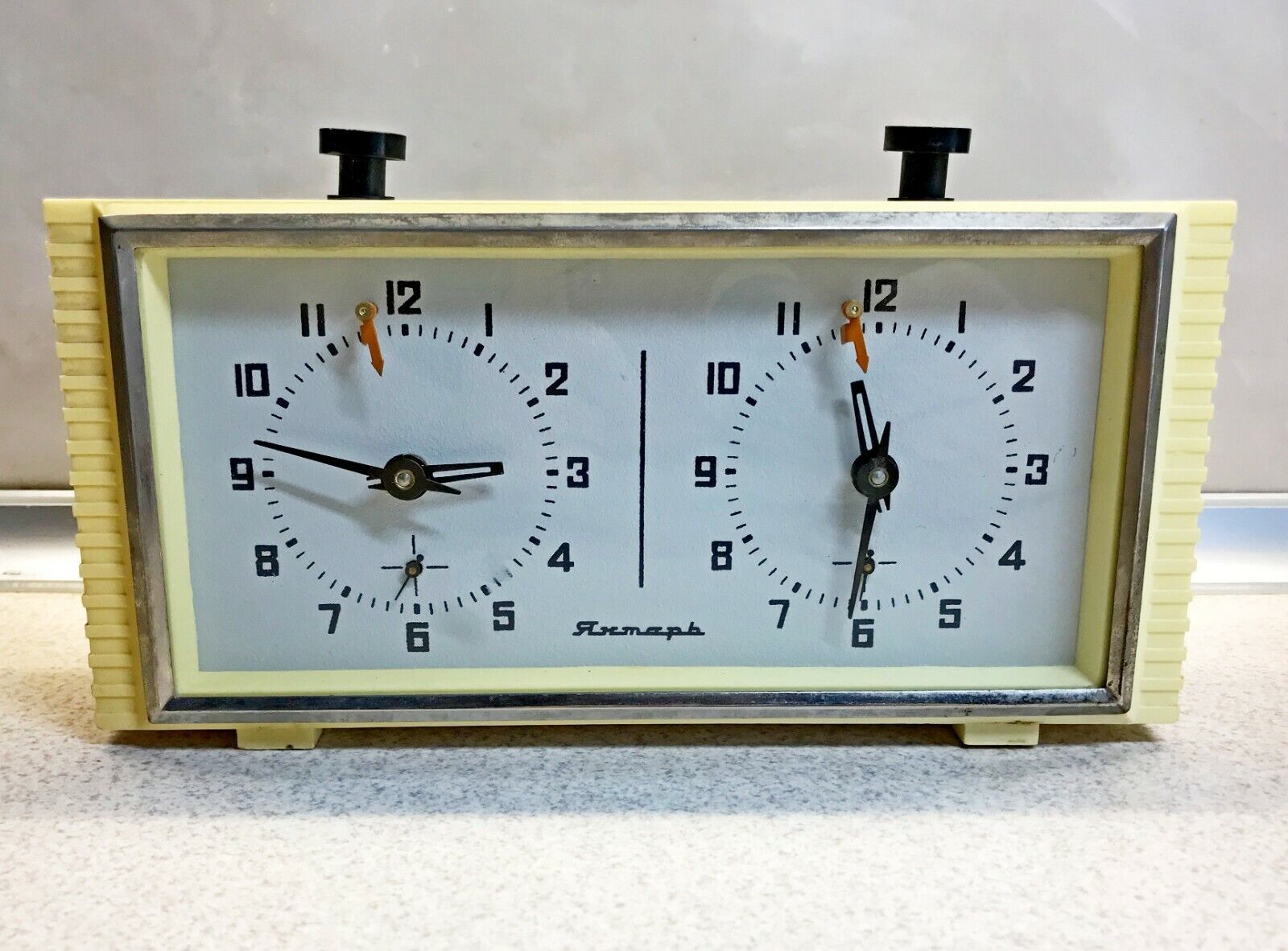 Detail Soviet Chess Clock Nomer 37
