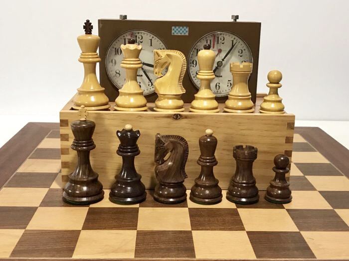 Detail Soviet Chess Clock Nomer 43