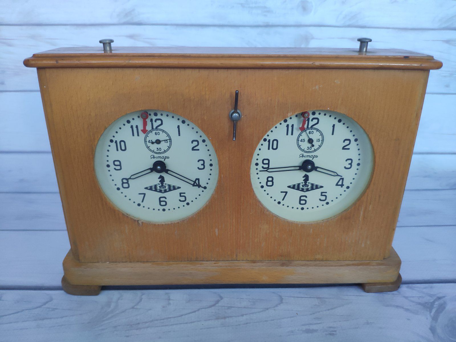 Detail Soviet Chess Clock Nomer 44