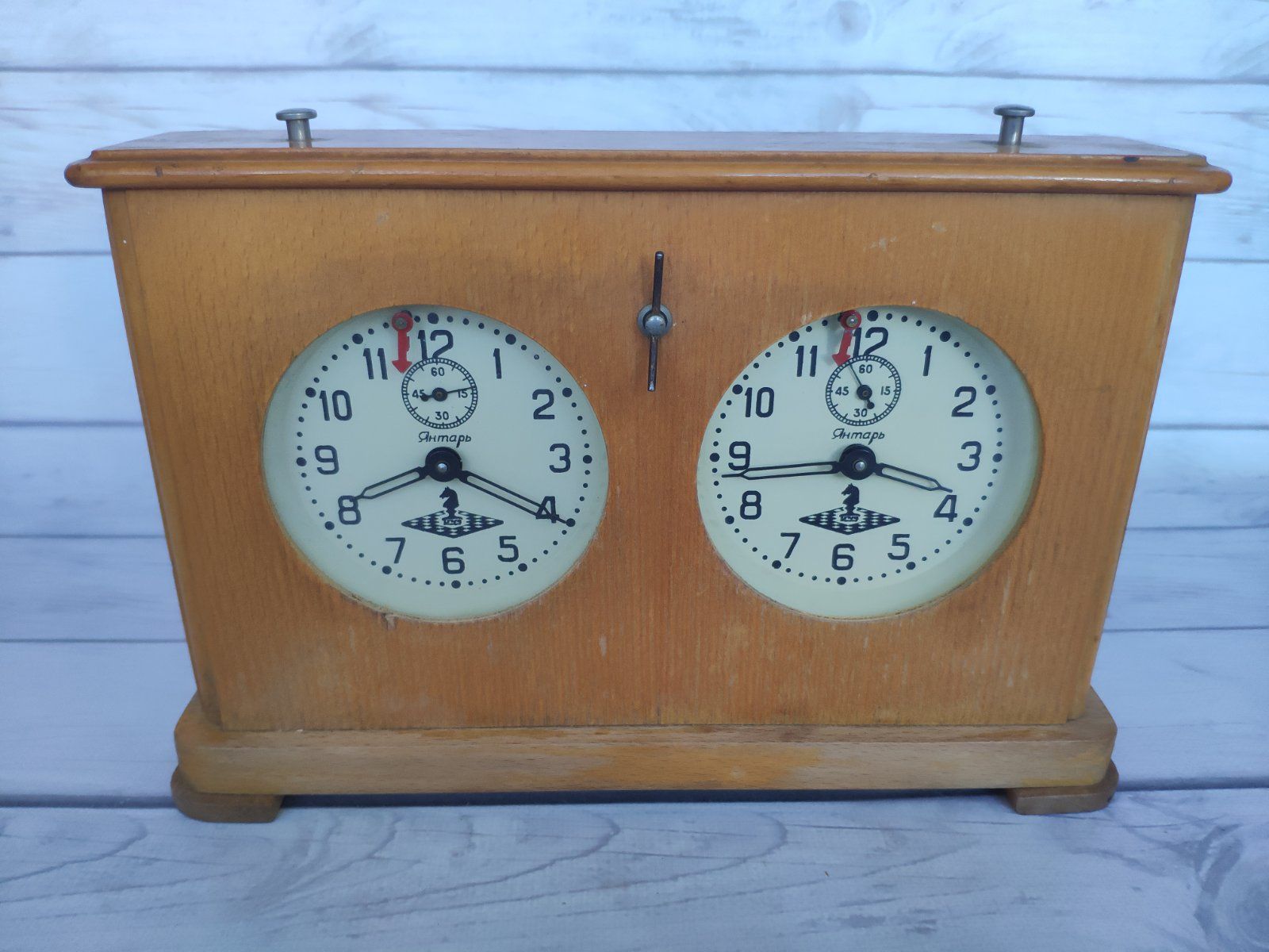 Detail Soviet Chess Clock Nomer 44