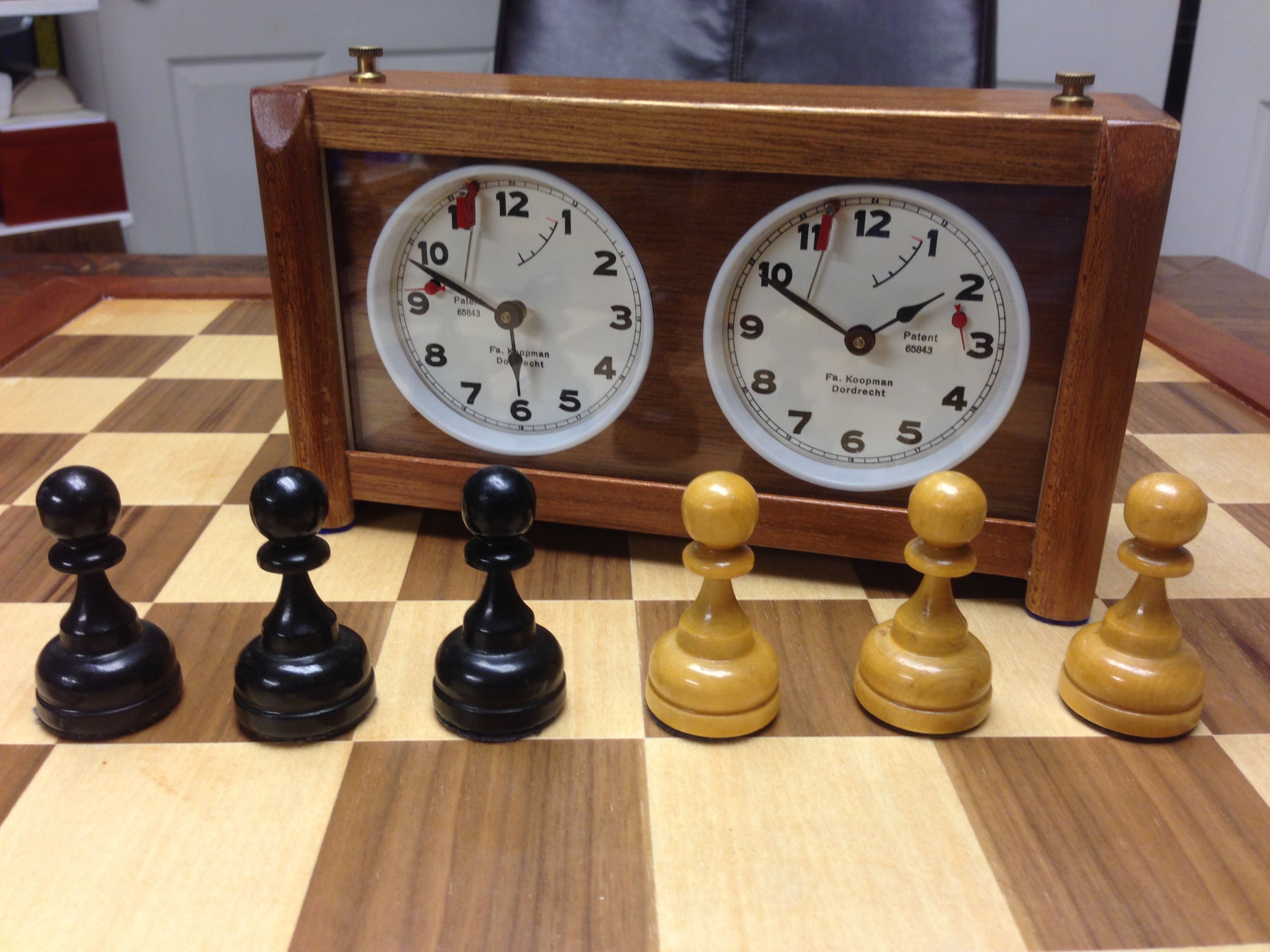 Detail Soviet Chess Clock Nomer 53