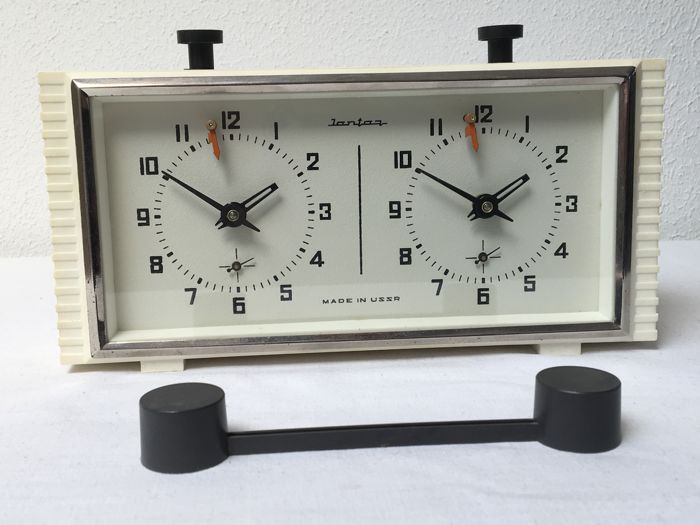 Detail Soviet Chess Clock Nomer 9