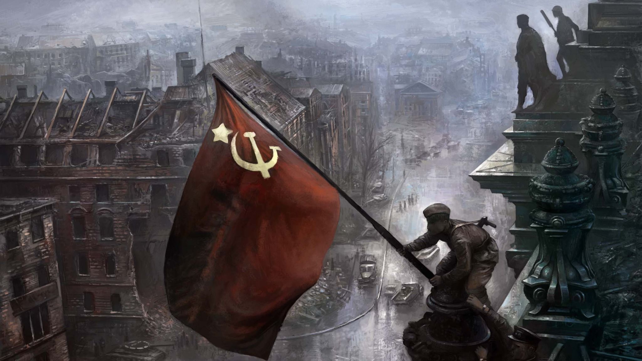 Detail Soviet Flag Background Nomer 15