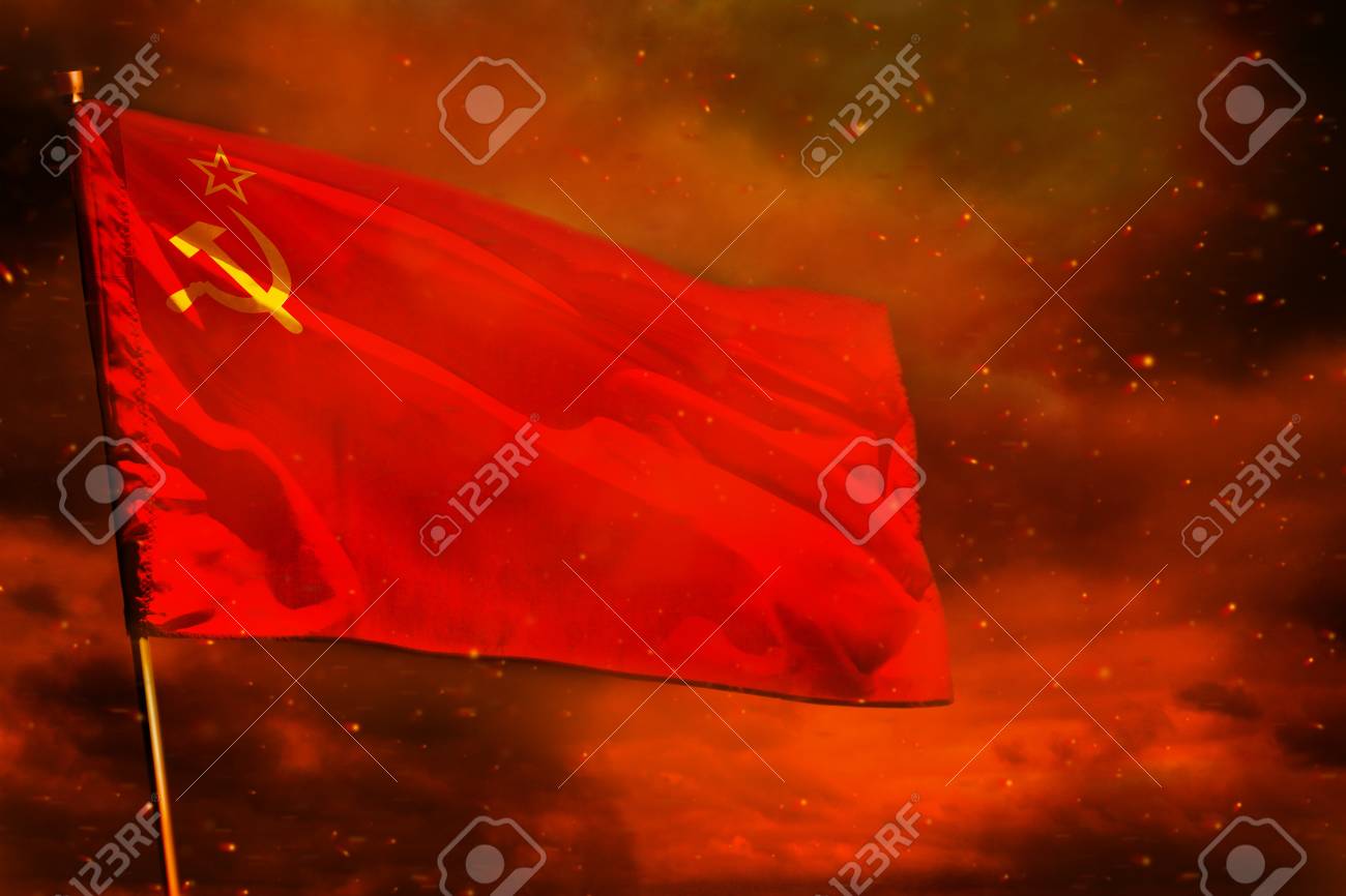 Detail Soviet Flag Background Nomer 37