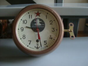 Detail Soviet Submarine Clock Nomer 19