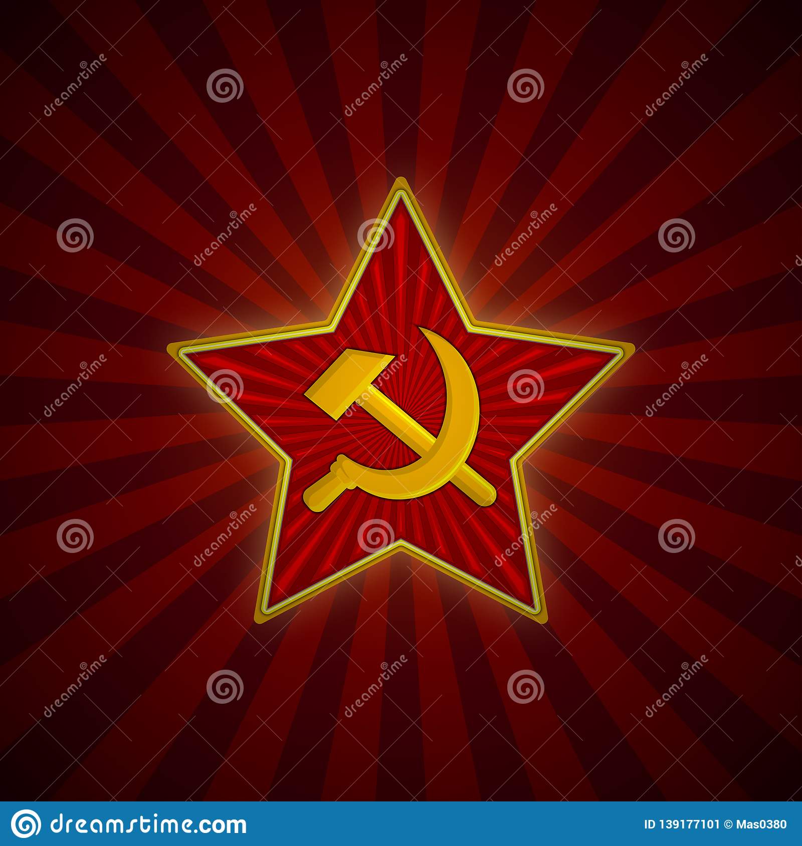 Detail Soviet Union Symbol Nomer 51