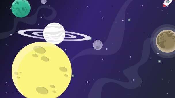 Detail Space Background Cartoon Nomer 43