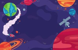 Detail Space Background Cartoon Nomer 48