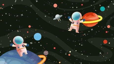 Detail Space Cartoon Background Nomer 47
