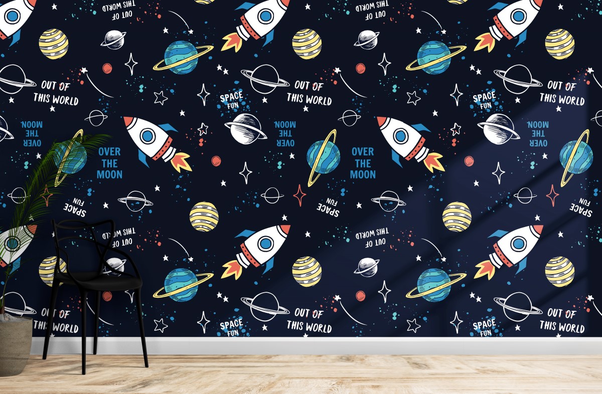 Detail Space Cartoon Wallpaper Nomer 34