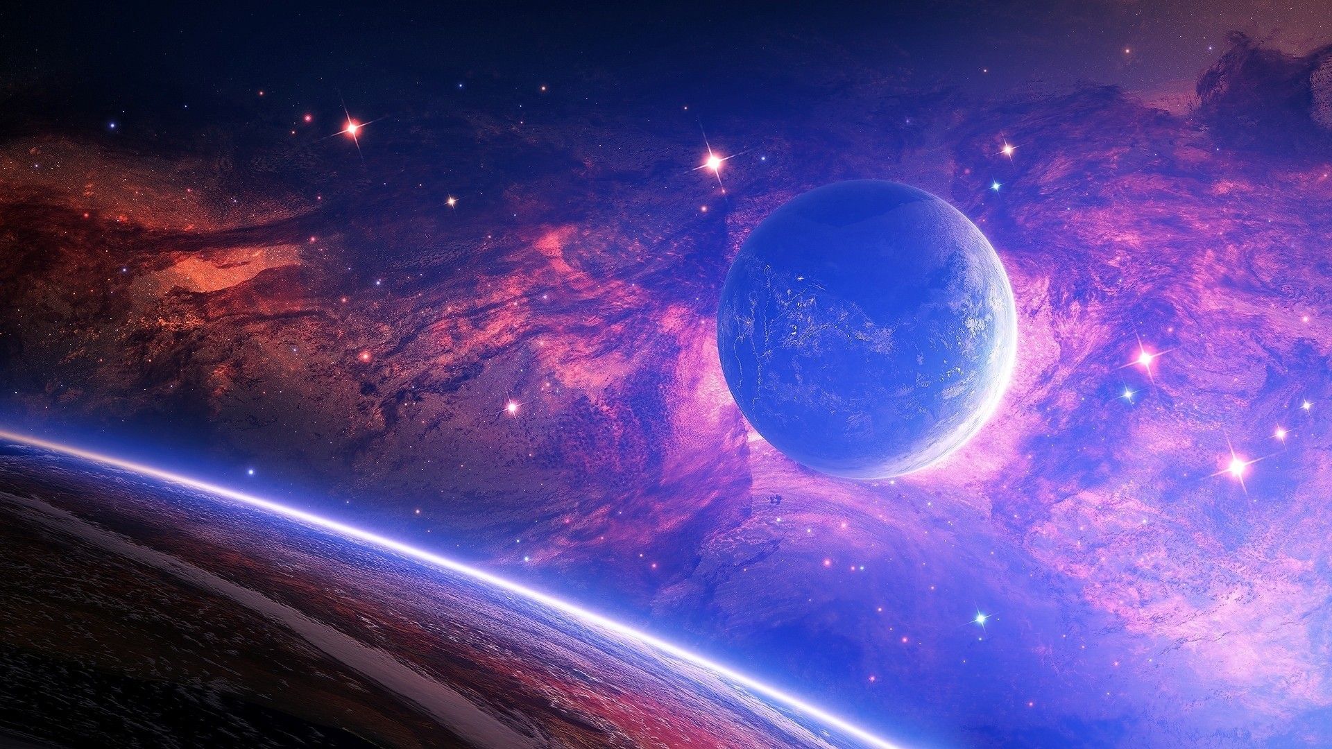 Detail Space Wallpaper 1920x1080 Nomer 5