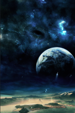 Detail Space Wallpaper Android Nomer 34