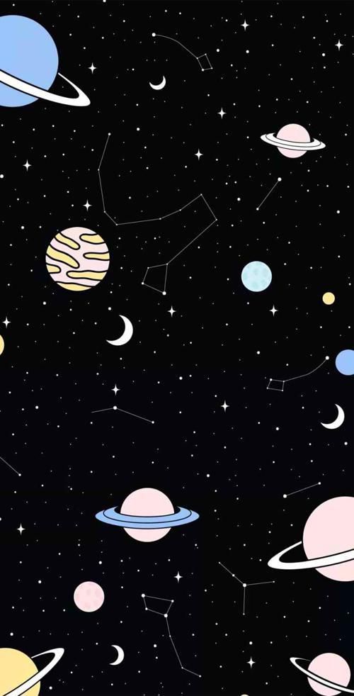 Detail Space Wallpaper Cartoon Nomer 15