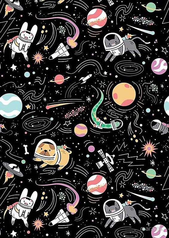 Detail Space Wallpaper Cartoon Nomer 42