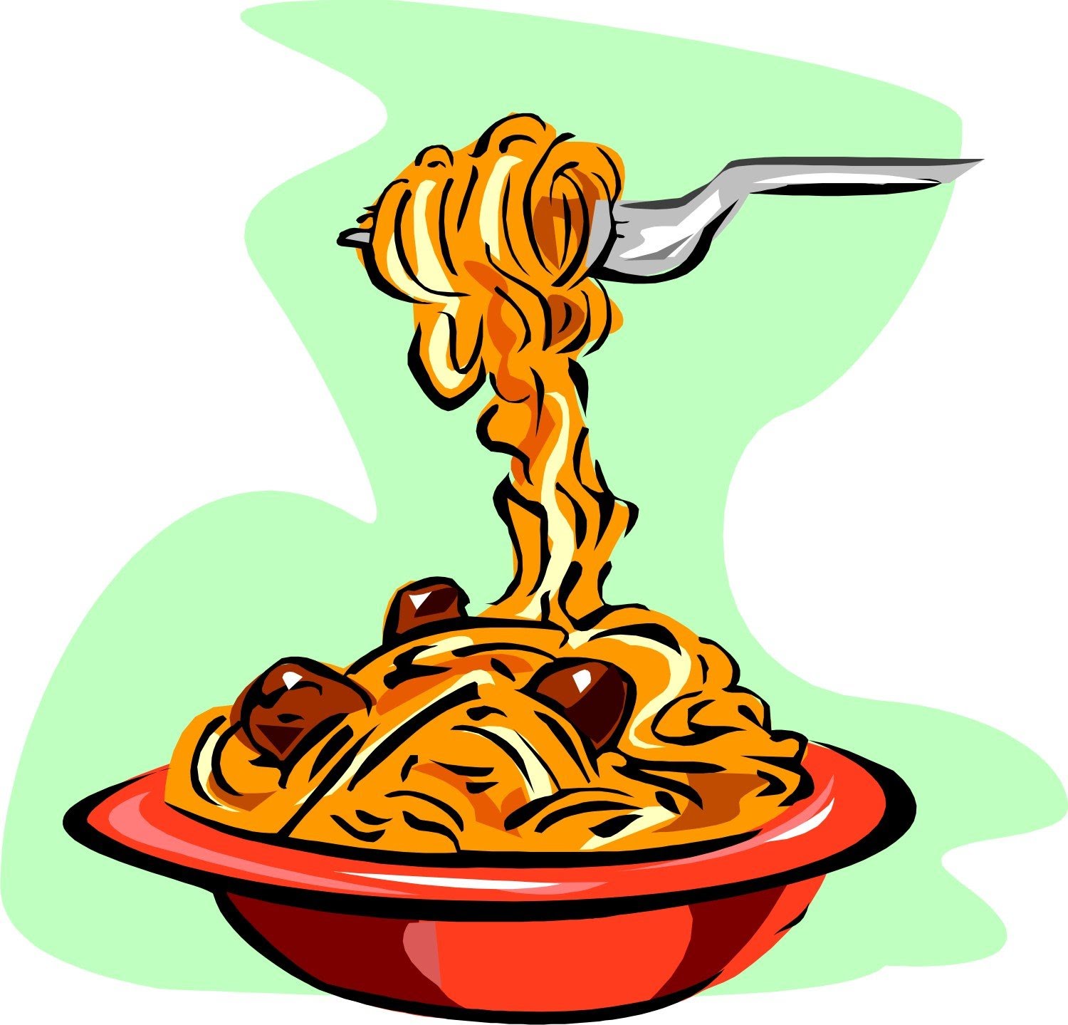 Detail Spagetti Clipart Nomer 11