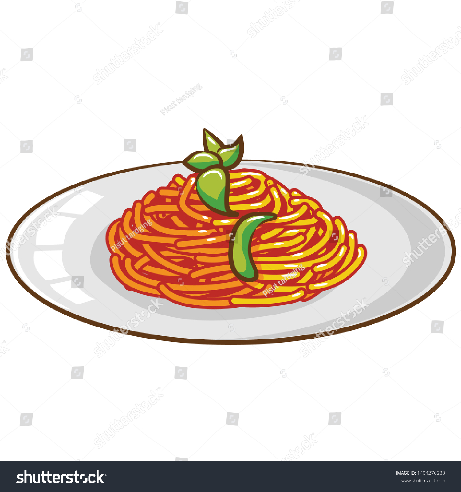 Detail Spagetti Clipart Nomer 6