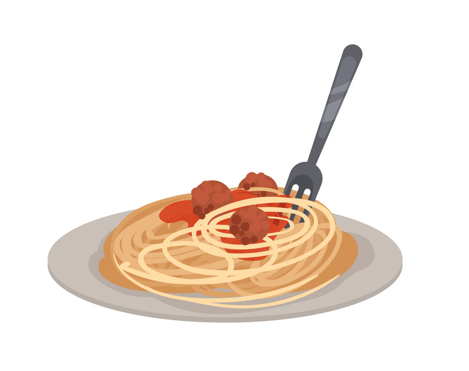 Detail Spaghetti Clipart Nomer 5