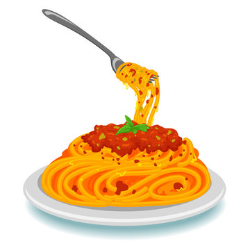 Detail Spaghetti Clipart Nomer 8