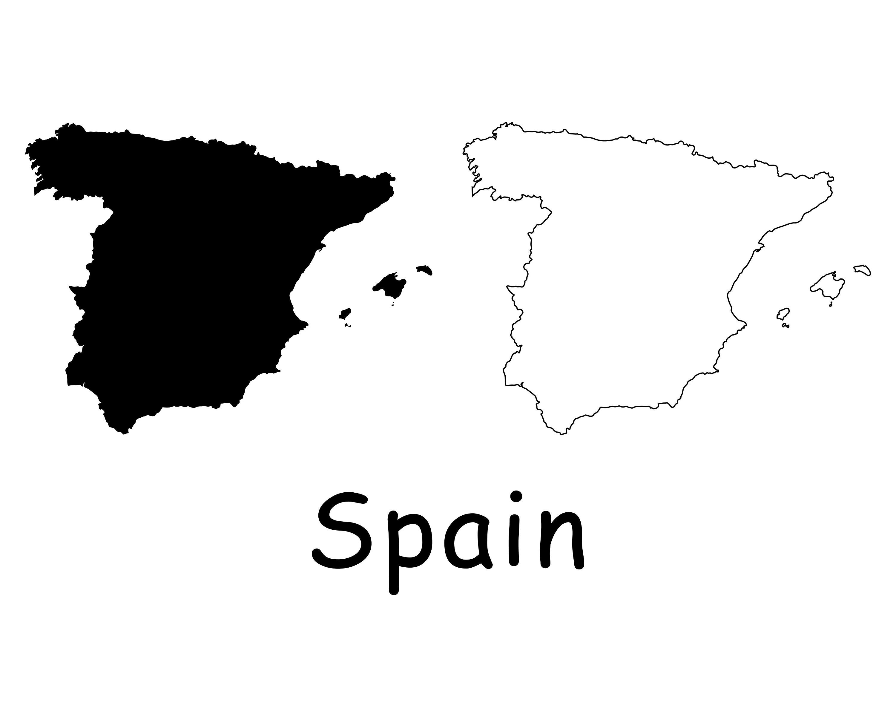 Detail Spain Map Png Nomer 20