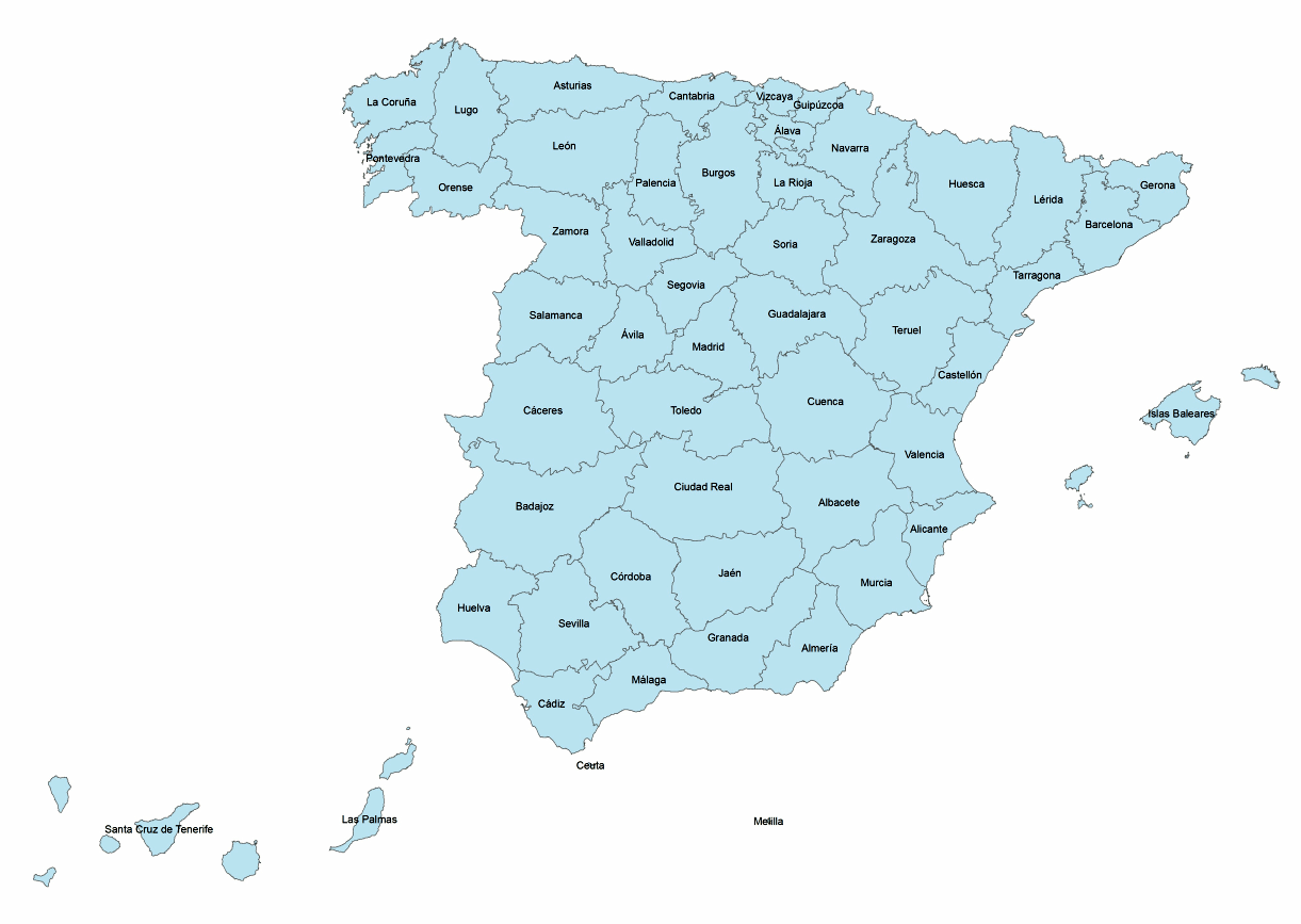 Detail Spain Map Png Nomer 23