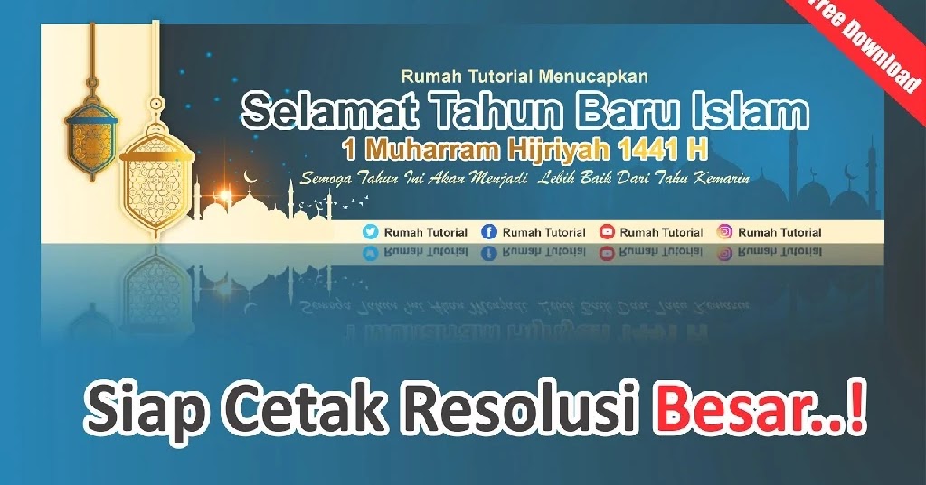 Detail Spanduk 1 Muharram Cdr Nomer 4