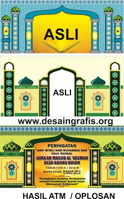 Detail Spanduk 1 Muharram Cdr Nomer 28