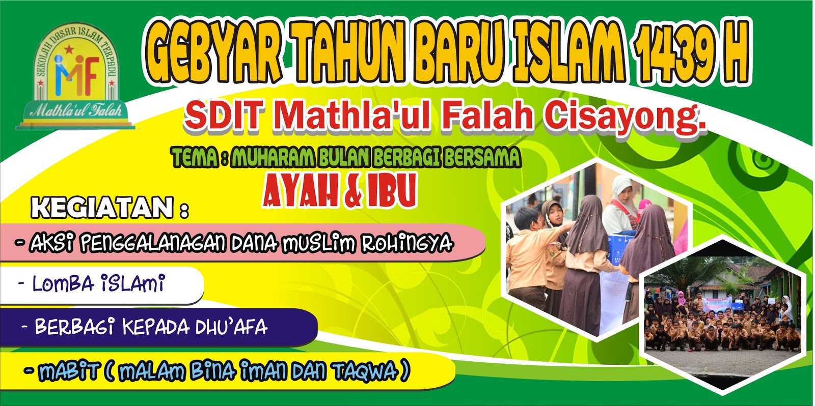 Detail Spanduk 1 Muharram Cdr Nomer 31