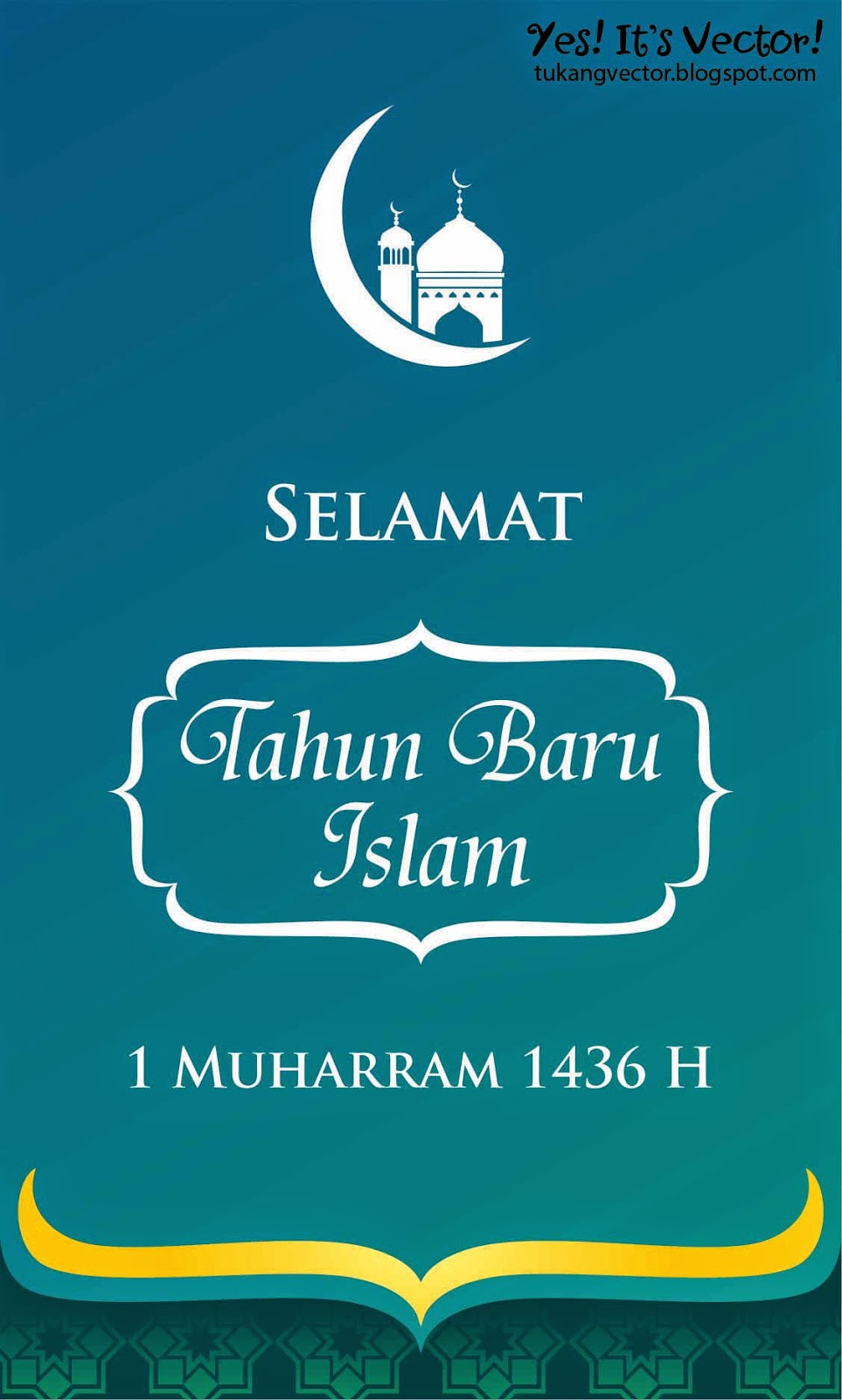 Detail Spanduk 1 Muharram Cdr Nomer 35