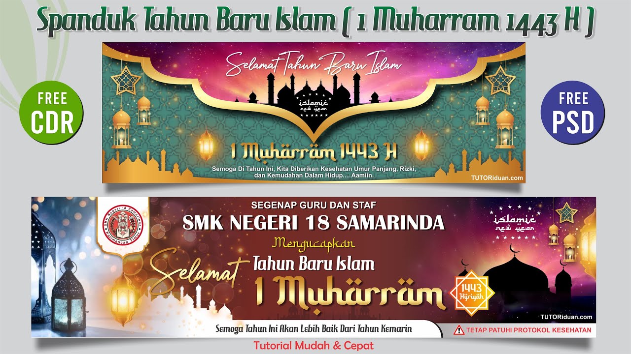 Detail Spanduk 1 Muharram Cdr Nomer 5