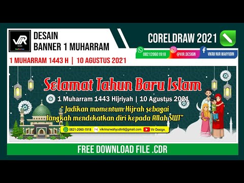 Detail Spanduk 1 Muharram Cdr Nomer 8