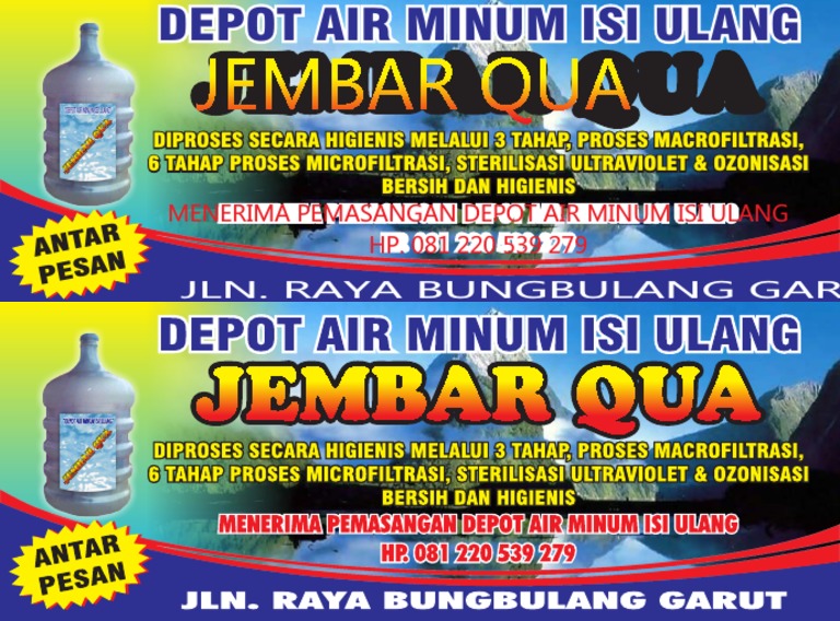 Detail Spanduk Air Isi Ulang Nomer 50