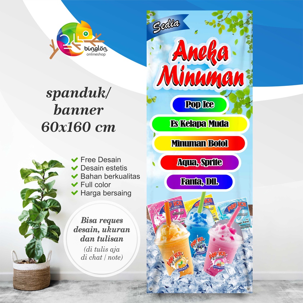 Spanduk Aneka Minuman - KibrisPDR