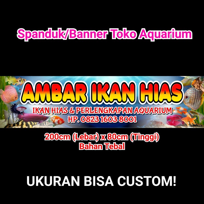 Download Spanduk Aquarium Nomer 2