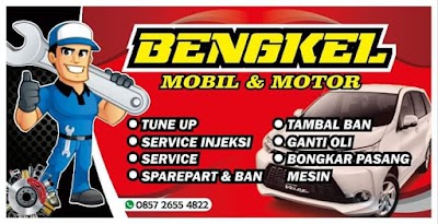 Detail Spanduk Bengkel Motor Cdr Nomer 34