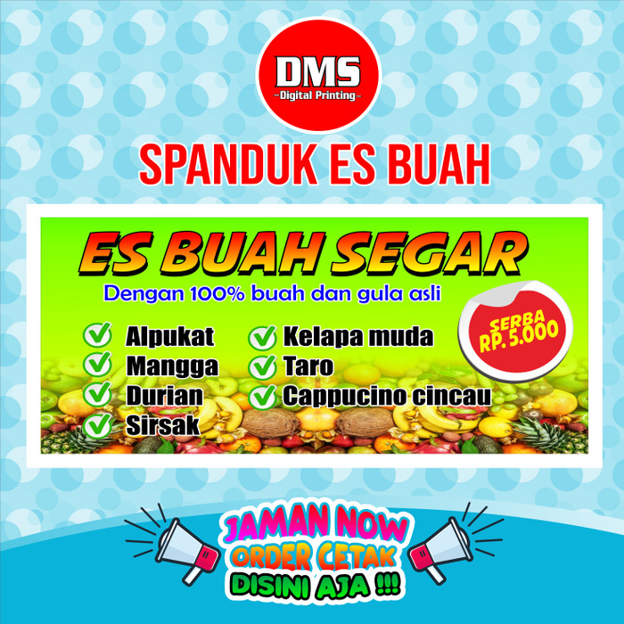 Detail Spanduk Buah Nomer 24