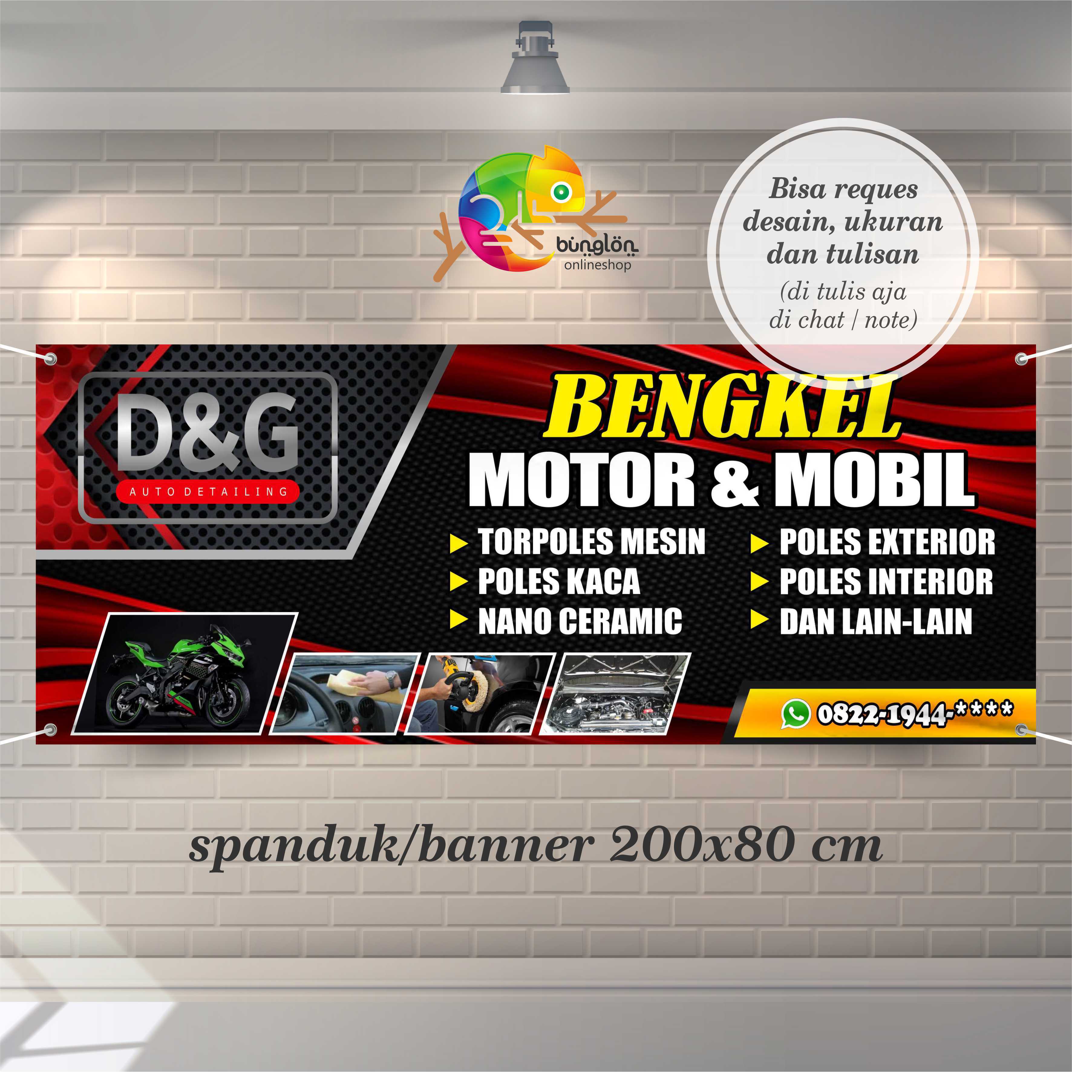 Detail Spanduk Club Motor Nomer 42