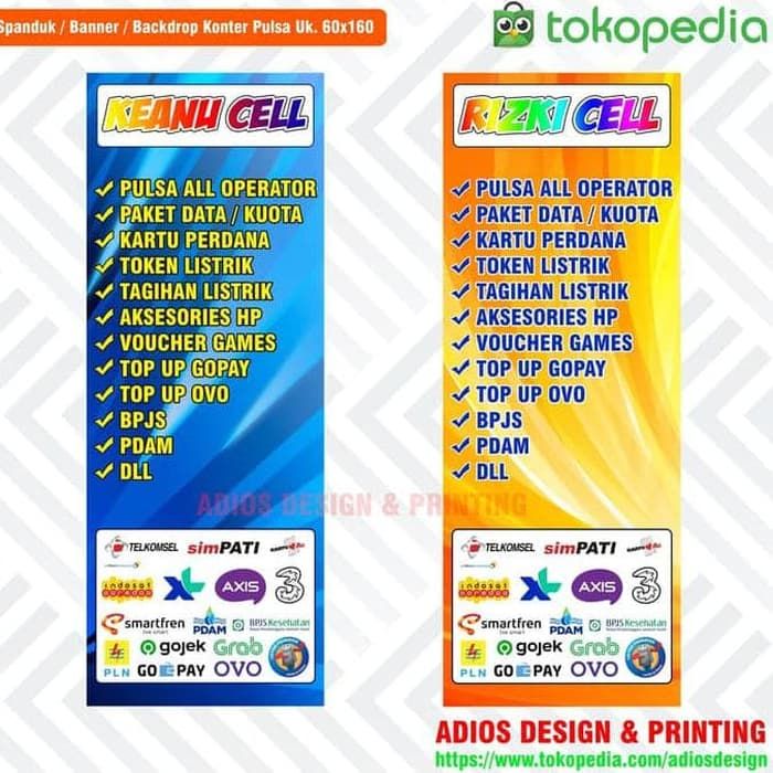 Detail Spanduk Counter Nomer 11